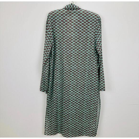 Zara The Lissie Shirt Bloggers Favorite Beach Resort Printed Cotton Medium NWT - Picture 3 of 5